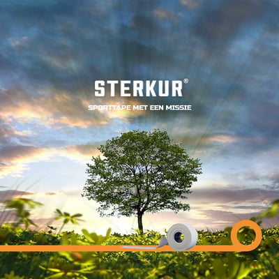 Sterkur. Sporttape met een missie