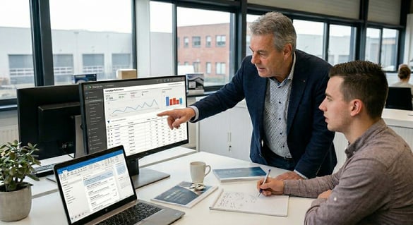 Marketingtraining on the job