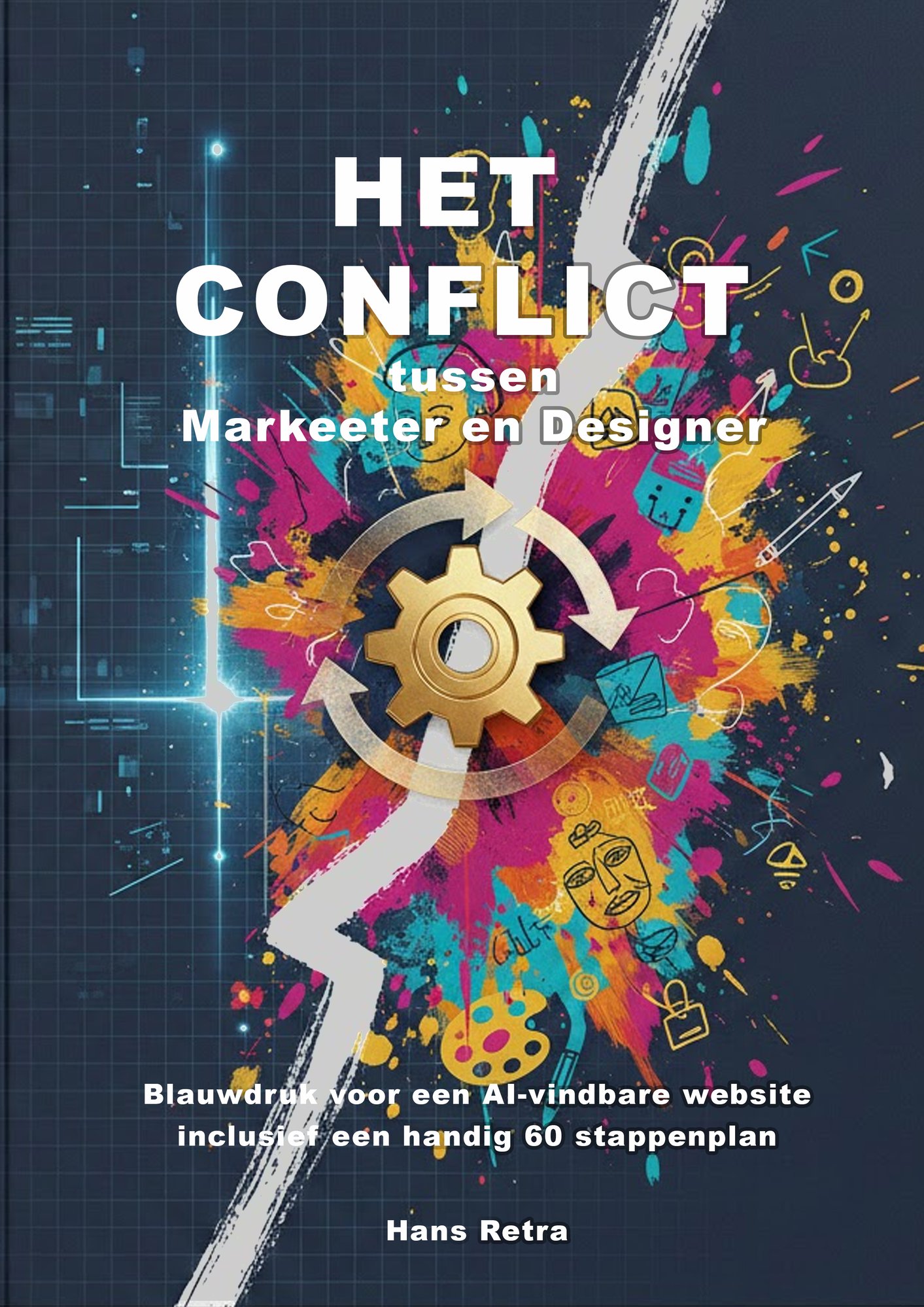cover boek conflict met titels