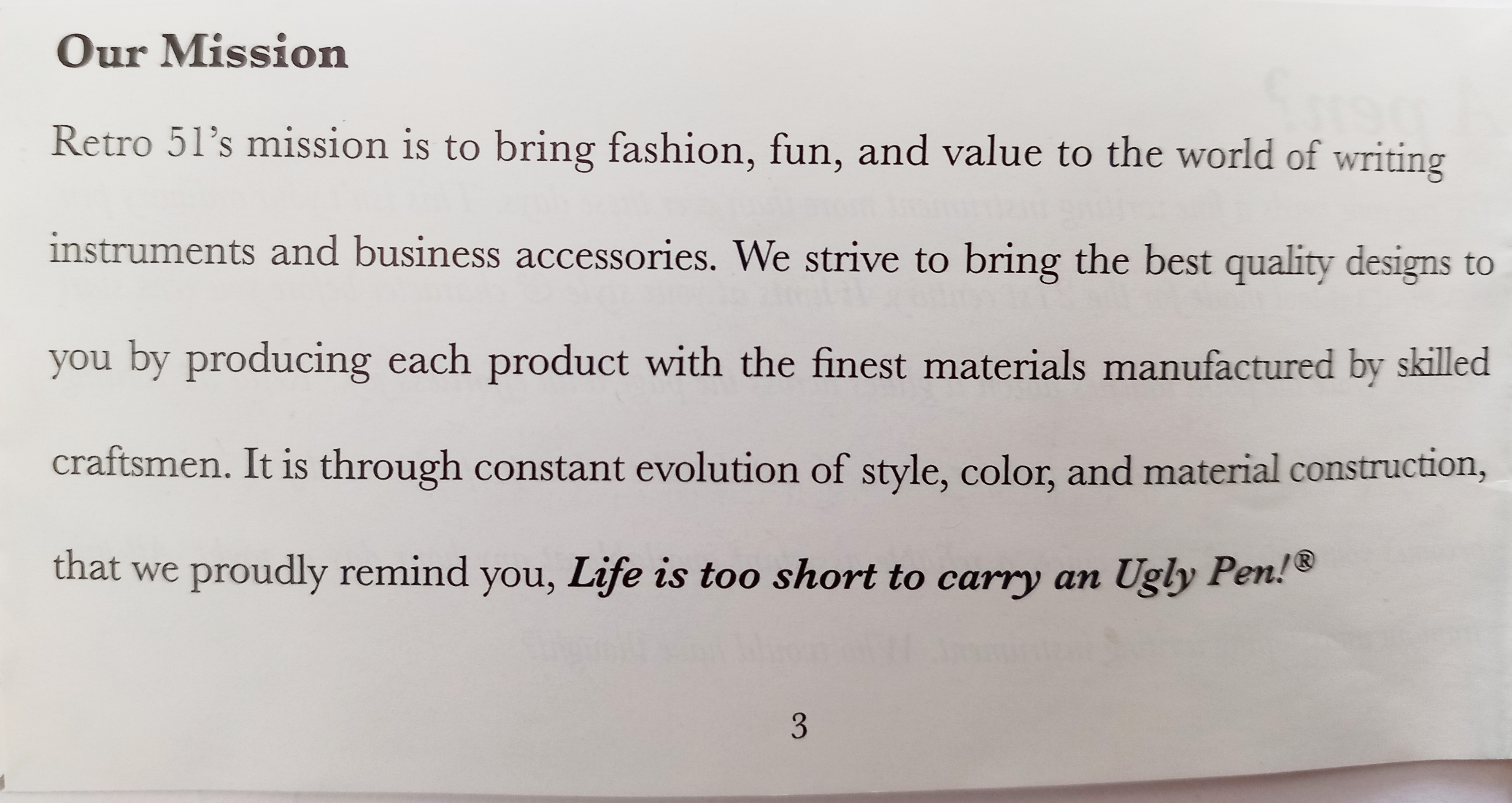 Mission Statement